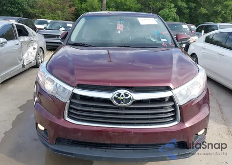 2015 Toyota Highlander Le Plus V6 z USA, uszkodzony, nr VIN 5TDBKRFH6FS206613